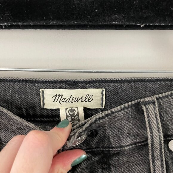 Madewell The Perfect Vintage Jean in Cosner Wash Knee Rip Edition Size 30 - Picture 3 of 7